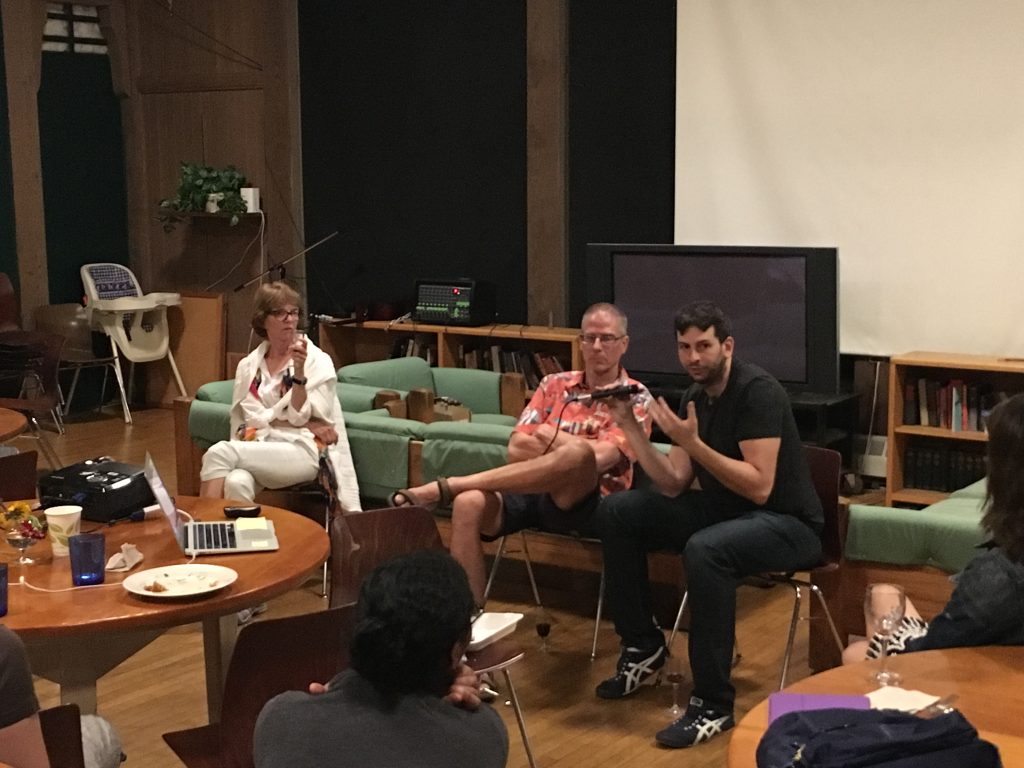 Panel discussion with Pat Churchland, Christof Koch, and Blaise Aguera y Arcas at the 2016 Workshop on the Dynamic Brain