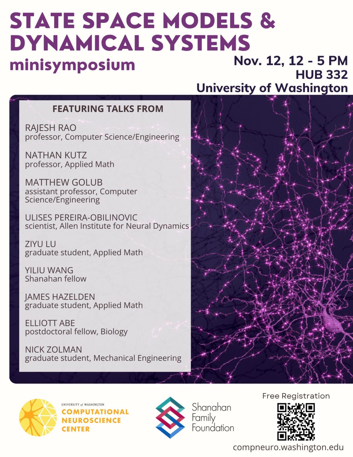 Minisymposium on state space models and dynamical systems ...